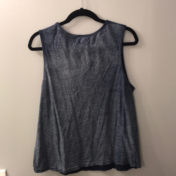 Navy blue tank top - Picture 2 of 2